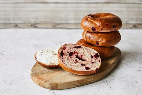 The Utterly Fruity inclusion used in bagels