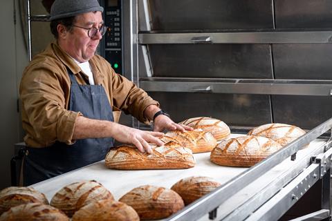 Bread baker shop