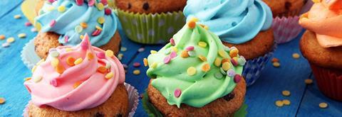 Coloured Cupcakes 2
