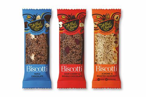 The trio of new biscotti from The Artful Baker