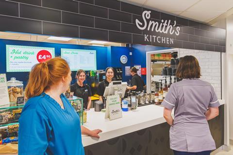 The new Smith's Kitchen outlet at St Annes Hospital in Southampton - 2100x1400