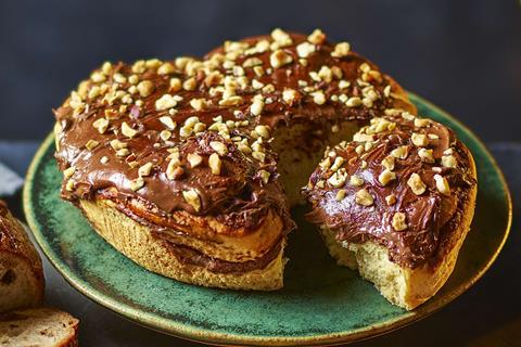 Tesco - Chocolate & Hazelnut Tear & Share - 2100x1400