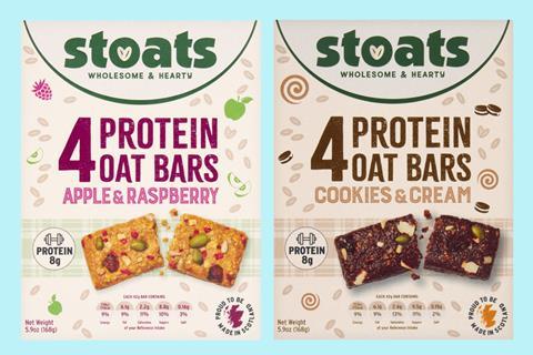 Stoats protein oat bars  2100x1400