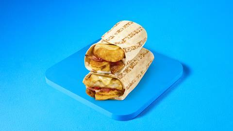 Greggs - Breakfast Wrap