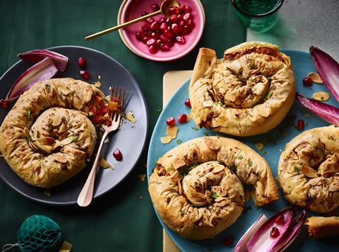 The Vegan Festive Swirls are part of Waitrose's Christmas 2020 range