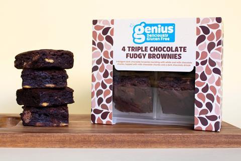 Genius - Triple Chocolate Fudgy Brownies  2100x1400