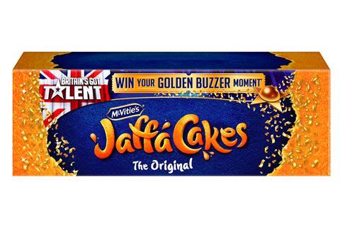 Jaffa Cakes Golden Moments campaign