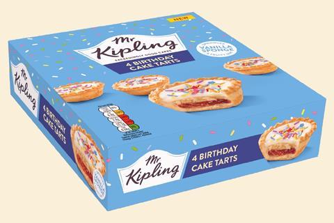 Premier Foods - Birthday Cake Tarts packshot - 2100x1400