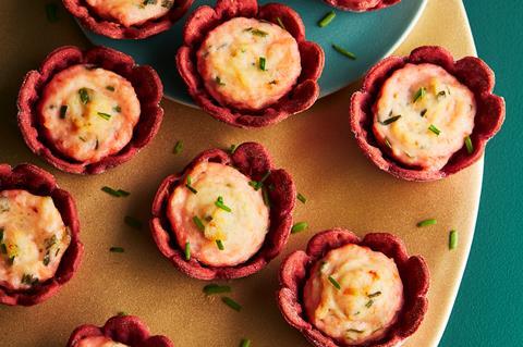 The Creamy Smoked Salmon Tarts are part of Waitrose's Christmas 2020 range
