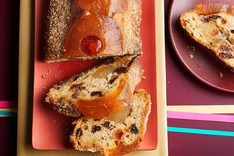 The Tipsy Stollen features rum soaked fruits and is part of Waitrose's Christmas 2020 range