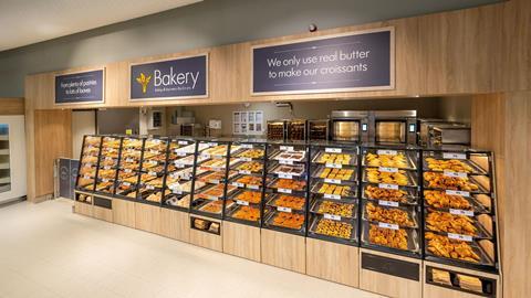 Lidl in-store bakery