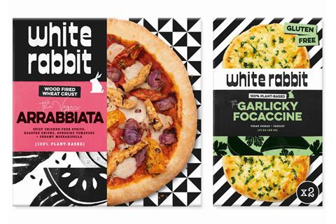 White Rabbit The Vegan Arrabiatta pizza and Focaccine