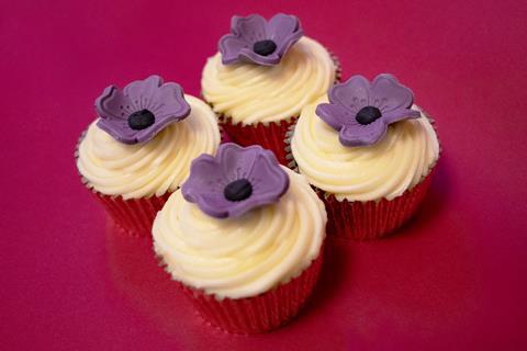 Birds Bakery Remembrance Day cupcakes