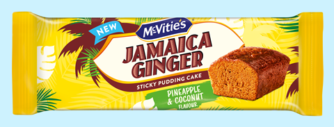 McVitie's - Pineapple & Coconut Jamaica Ginger Cake
