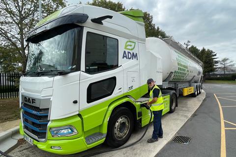 ADM - Darren Hillyer, multi-skilled electric truck driver with truck - 2100x1400