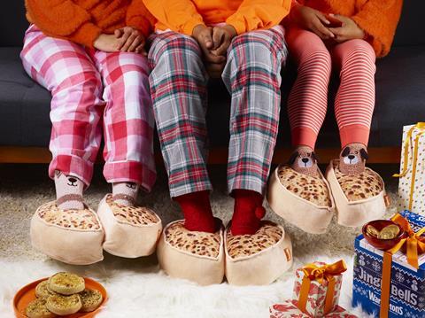 The Warburtons Crumpet Slippers