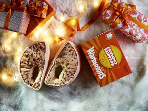 The Warburtons Crumpet Slippers