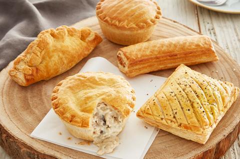 Wrights vegan savoury pastry range