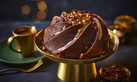 Tesco Finest Belgian Chocolate & Caramel Molten Pudding