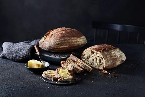 Sourdough loaves with lashings of butter