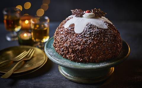 Tesco Christmas Pudding Chocolate Cake