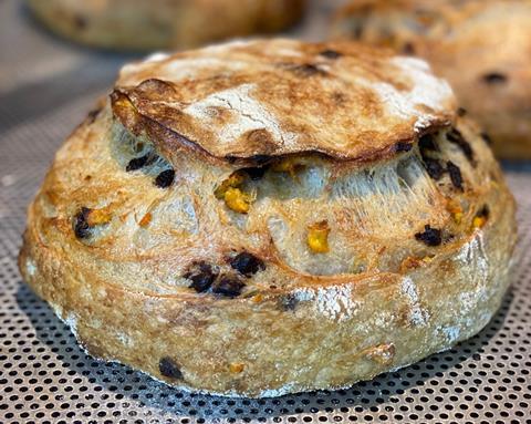 Chocolate and orange sourdough