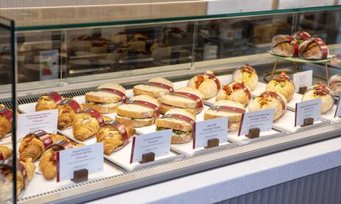 Pret A Manger - Bakery options at the newly refurbished store in Broughty Ferry