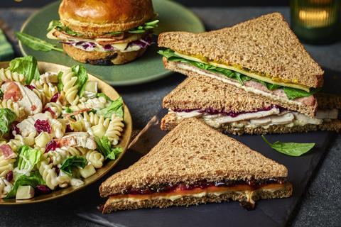 Tesco Christmas 2026 Christmas Triple Sandwich