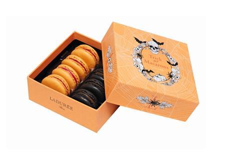 Ladurée Halloween Gift Box of 8 Macarons