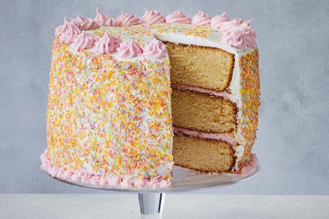 The Pinkcredible Sprinkle Cake from The Big Cake Co