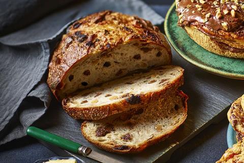 Tesco Christmas 2026 Finest Belgian Chocolate & Hazelnut Sourdough