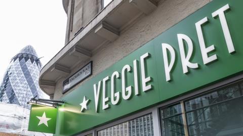 Veggie Pret has reopened with a number of safety measures