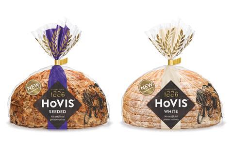 Hovis 1886 cob loaves in seeded and white