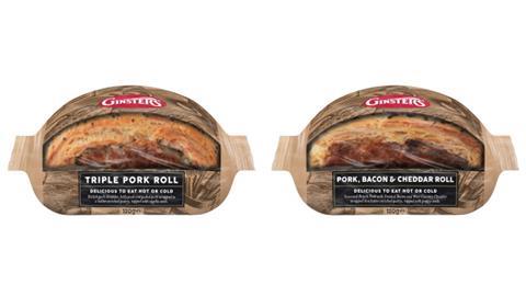 Ginsters have added two premium rolls to its range