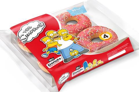 Simpsons Pink Doughnuts Baker & Baker