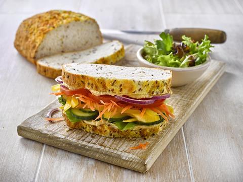 Warburtons - Sandwich made with Gluten Free Seeded Tiger Bloomer
