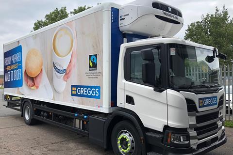 Greggs is one of the first customers in Europe to take delivery of the new system from Thermo King