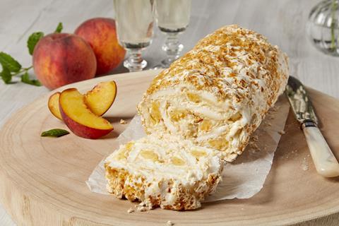 Central Foods - Menuserve Peach Bellini Roulade