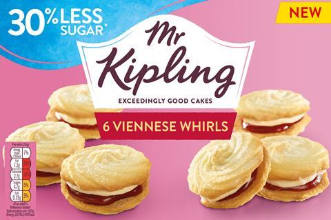 Mr Kipling 30% Less Sugar Whirls