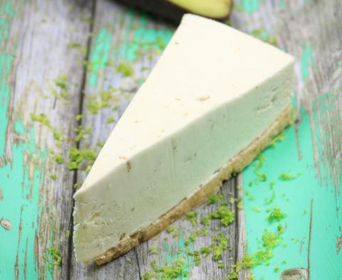 Lime & Avocado Cheesecake