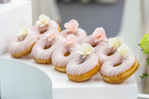 Wedding doughnuts