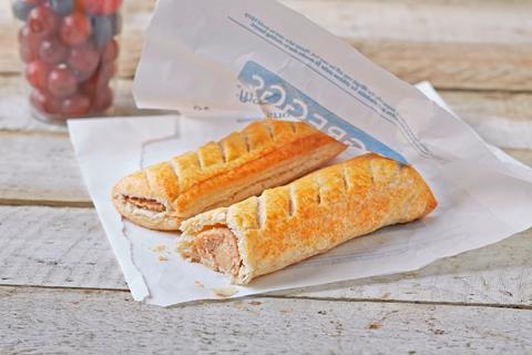 Greggs sausage rolls