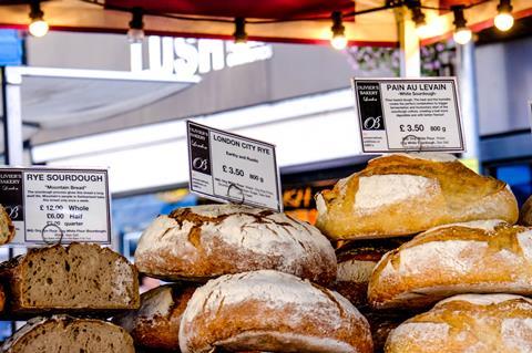 Bakery market stall