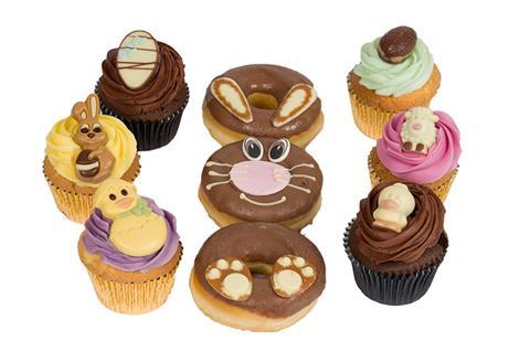 Rabbit Donuts and Cupcake Variety Box
