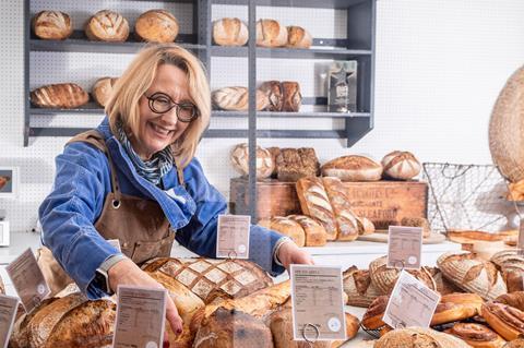 Lovingly Artisan bread display