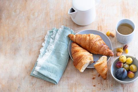 Pastries with fruit