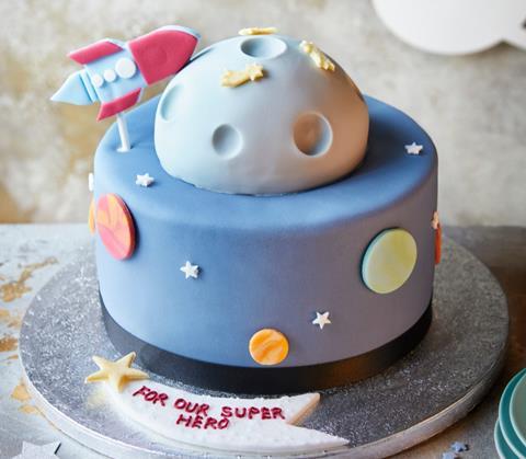 Waitrose space cake