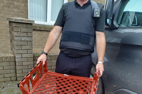 Basco officer in body armour 1